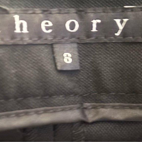 Theory Black High Waist Shorts - Picture 10 of 14